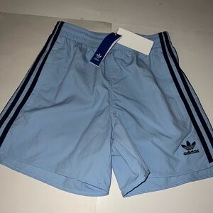 adidas Originals Sprinter Shorts Light Blue Dark Blue Men’s Sz S-XXL $45 NEW